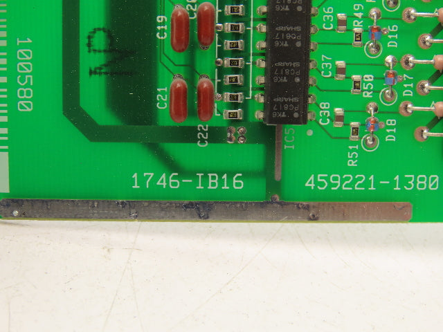 Allen Bradley 1746-IB16 SLC 500 Input Module Series C Lot of 4