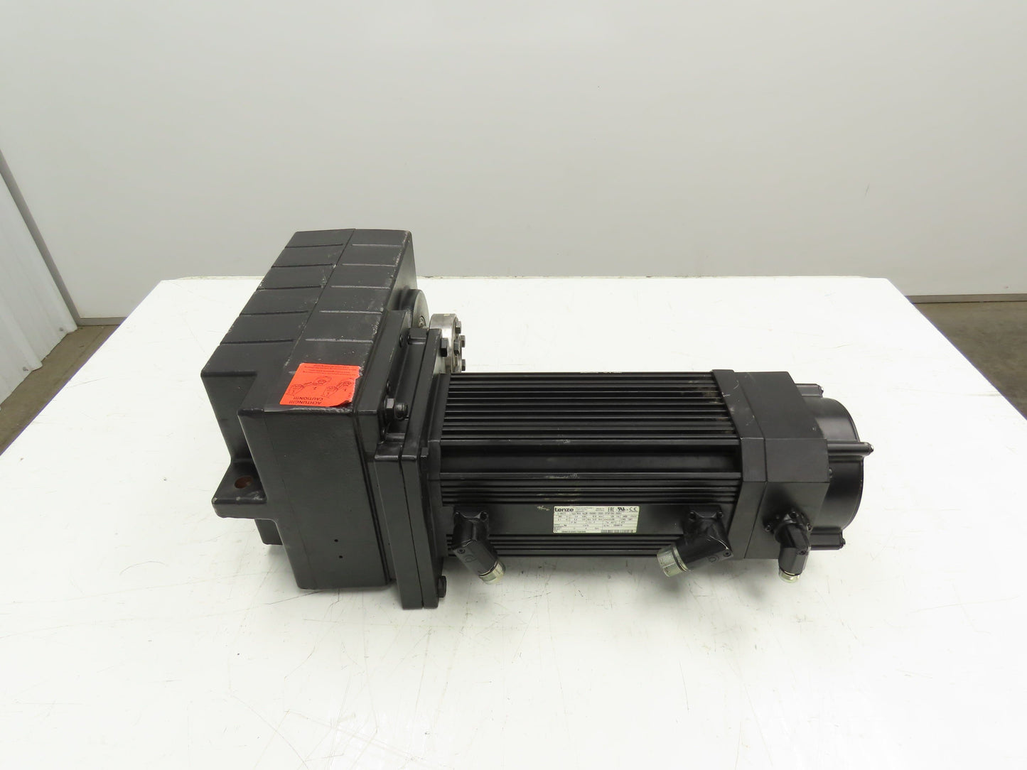 Lenze MCA 14L35-RS0B0 Servo Gear Motor 5.2Hp 390V 190rpm 18:1 Hollow Shaft GFL06