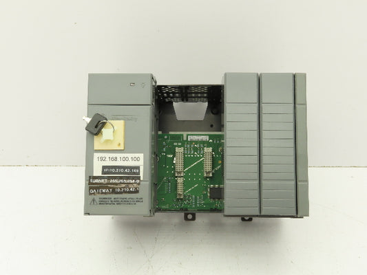 Allen Bradley 1746-P1 1746-A4 Ser C Power Supply 4-Slot Chassis Ser B