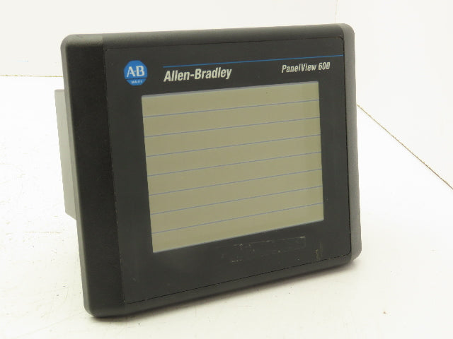Allen Bradley 2711-T6C9L1 PanelView 600 Touch Screen PLC HMI Ser/Rev B Frn 4.41
