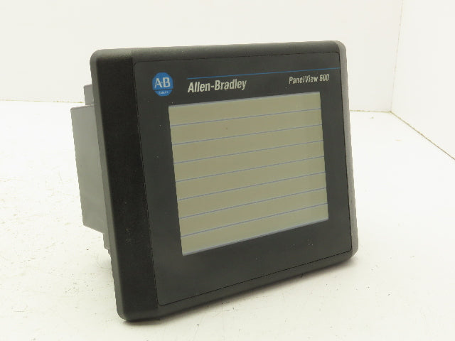 Allen Bradley 2711-T6C9L1 PanelView 600 Touch Screen PLC HMI SerB RevC Frn 4.43