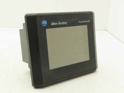 Allen Bradley 2711-T6C9L1 PanelView 600 Touch Screen PLC HMI SerB RevC Frn 4.43