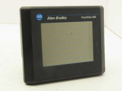 Allen Bradley 2711-T6C9L1 PanelView 600 Touch Screen PLC HMI Broken Touch Panel