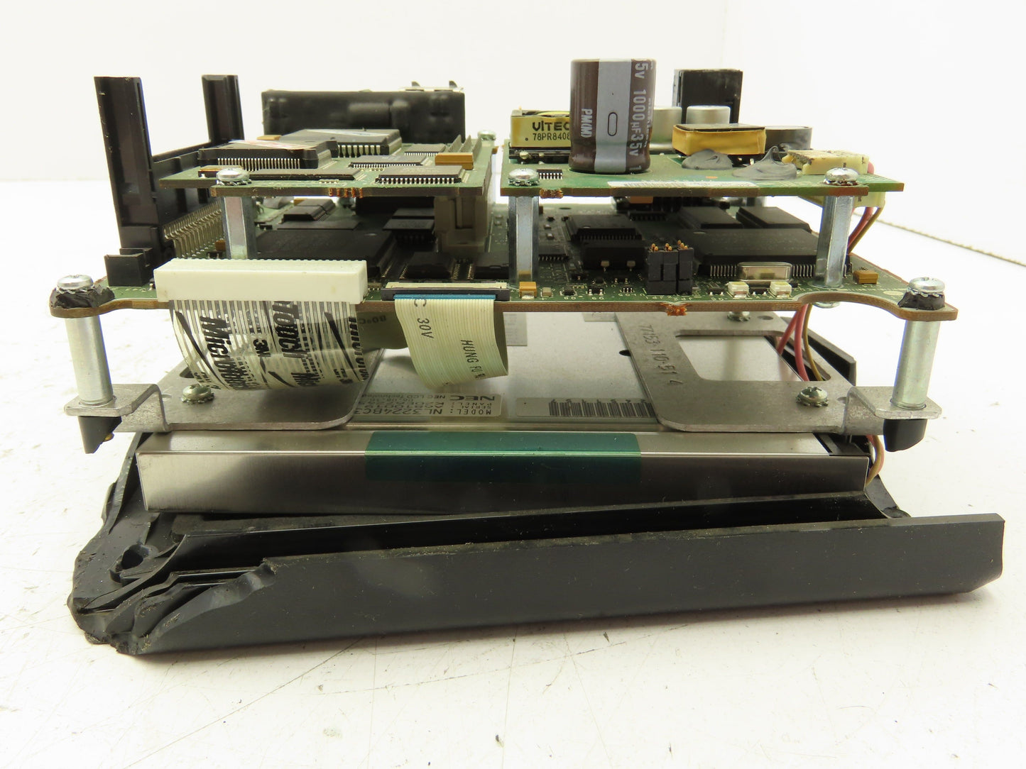 Allen Bradley 2711-T6C**** PanelView 600 Touch Screen PLC HMI Broken Covers