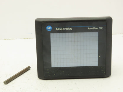 Allen Bradley 2711-T6C15L1 PanelView 600 Touch Screen PLC HMI *READ*