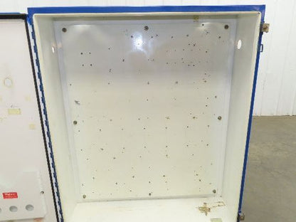 Hoffman A423610LP Electrical Enclosure 42x36x10" Backplate Wall Mount Type 12 13