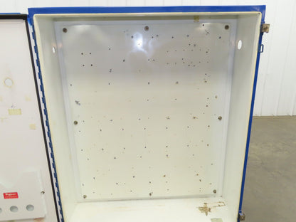 Hoffman A423610LP Electrical Enclosure 42x36x10" Backplate Wall Mount Type 12 13