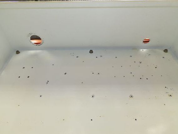 Hoffman A423610LP Electrical Enclosure 42x36x10" Backplate Wall Mount Type 12 13