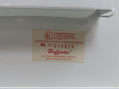 Hoffman A423610LP Electrical Enclosure 42x36x10" Backplate Wall Mount Type 12 13