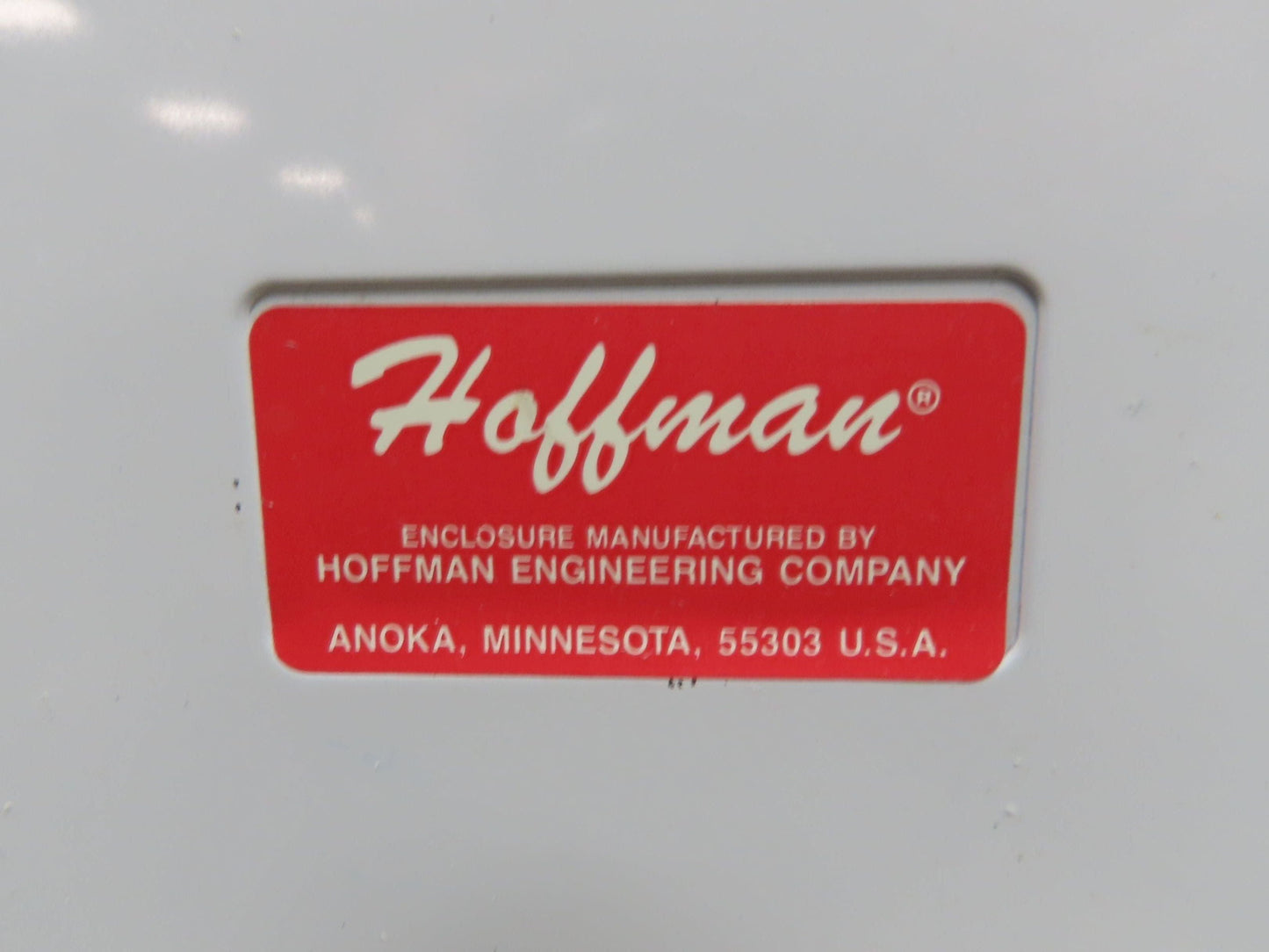 Hoffman A423610LP Electrical Enclosure 42x36x10" Backplate Wall Mount Type 12 13