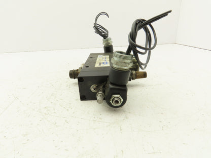 Fabco-Air 12-CCB-MO4-120/60 Pancake Line Directional Solenoid Valve 120V 1/2"npt