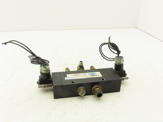 Fabco-Air 12-CCB-MO4-120/60 Pancake Line Directional Solenoid Valve 120V 1/2"npt