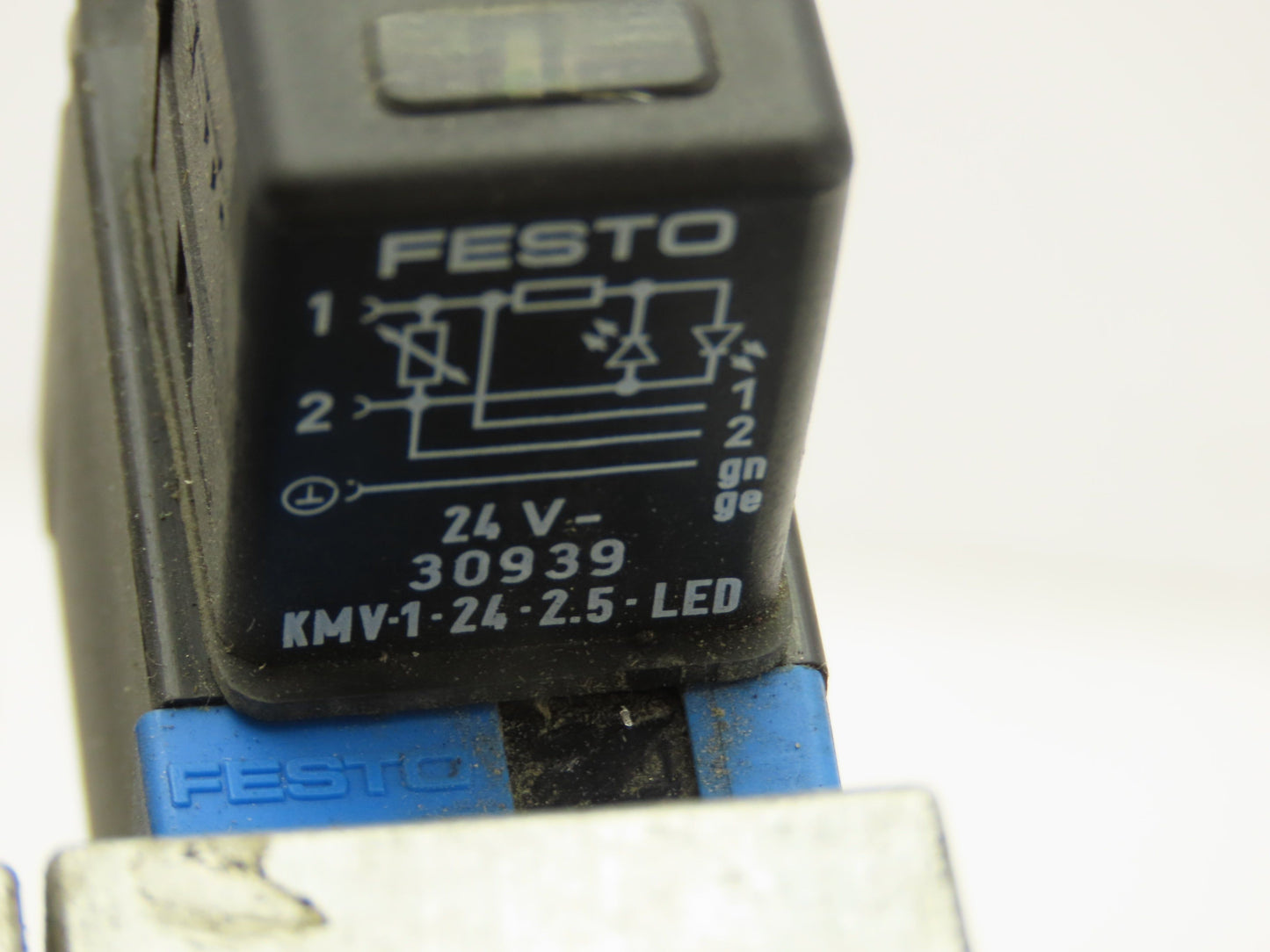 Festo JMVH-5-1/4 B Pneumatic Solenoid Valve 24VDC 6-Station Manifold PAL-1/4-6