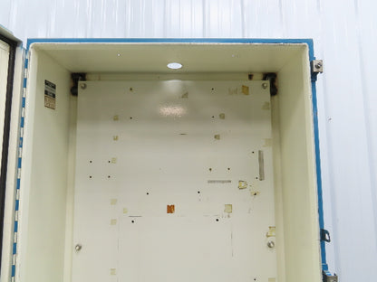 Control Engineering Electrical Enclosure 48x30x10" Backplate Wall Mount JIC