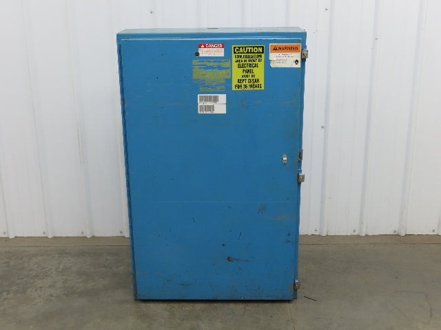 Control Engineering Electrical Enclosure 48x30x10" Backplate Wall Mount JIC