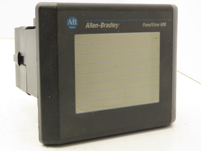 Allen Bradley 2711-T6C1L1 PanelView 600 Touch Screen PLC HMI SerB RevC Frn 4.43