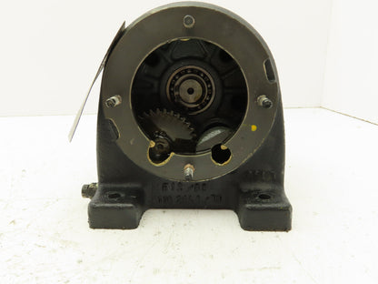 Sew Eurodrive R40DT90L4 Inline Gearbox 3.98:1 Reducer 432 RPM IEC 90L Foot Mount