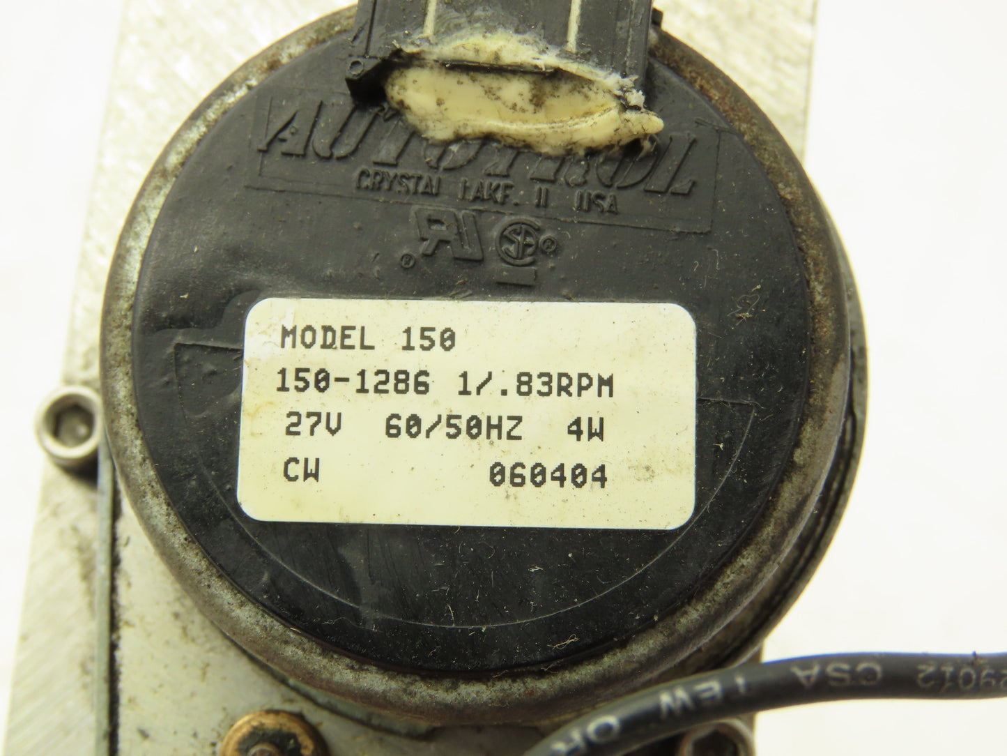 Autotrol 150-1286 Permanent Magnet Synchronous AC Gear Motor 27V