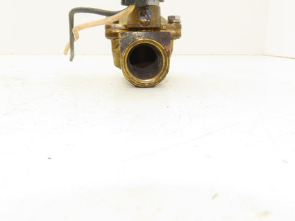 Granzow 21WN6KB250MR Brass Solenoid Valve 2-Way 1" NPT 120V Normally Closed