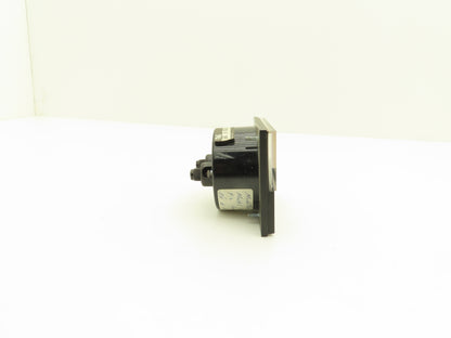 Modutec RT3S/R3S DC Gauge 0-3 Amp 3-5/8" x 2-3/4" Lot of 6