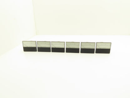 Modutec RT3S/R3S DC Gauge 0-3 Amp 3-5/8" x 2-3/4" Lot of 6