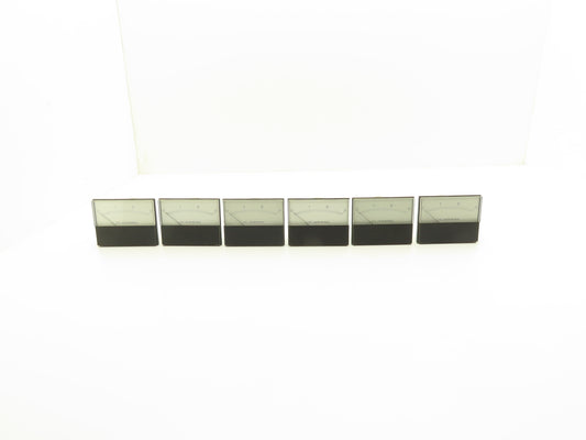 Modutec RT3S/R3S DC Gauge 0-3 Amp 3-5/8" x 2-3/4" Lot of 6