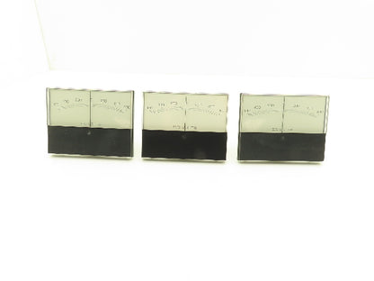 Modutec RT4S DC Gauge -600-0+600V Amp 5x4" Lot of 3