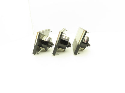 Modutec RT4S DC Gauge -600-0+600V Amp 5x4" Lot of 3