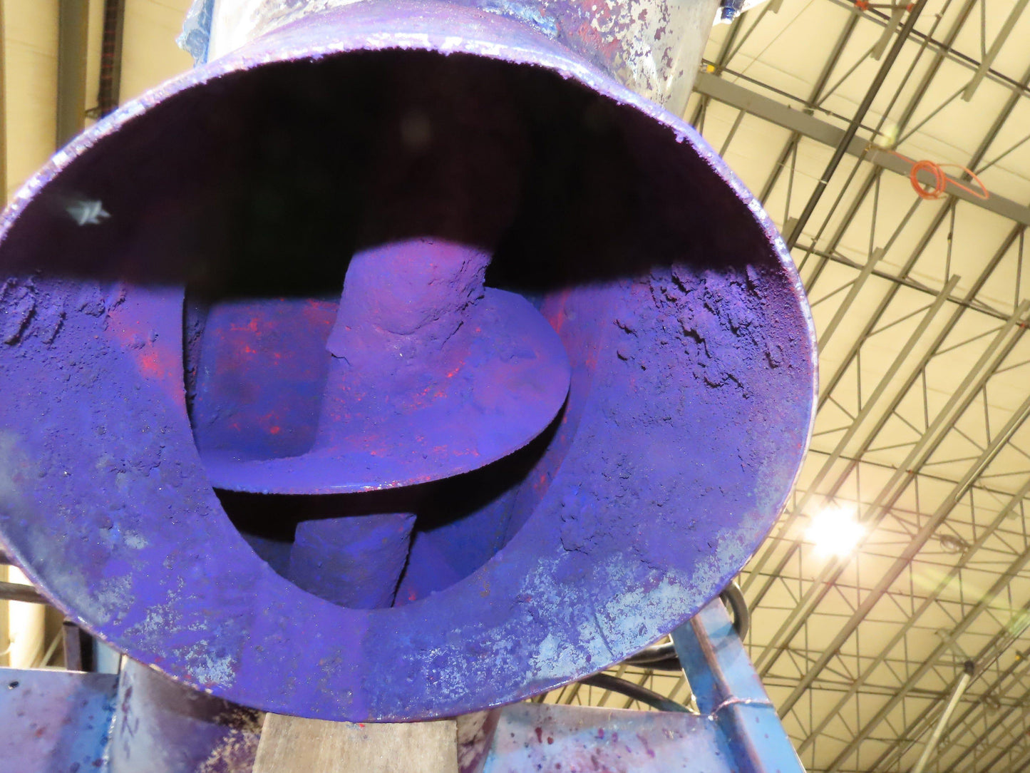 Portable Screw Auger Dry Bulk Feed Hopper Manual Push Cart 115/230V 1PH