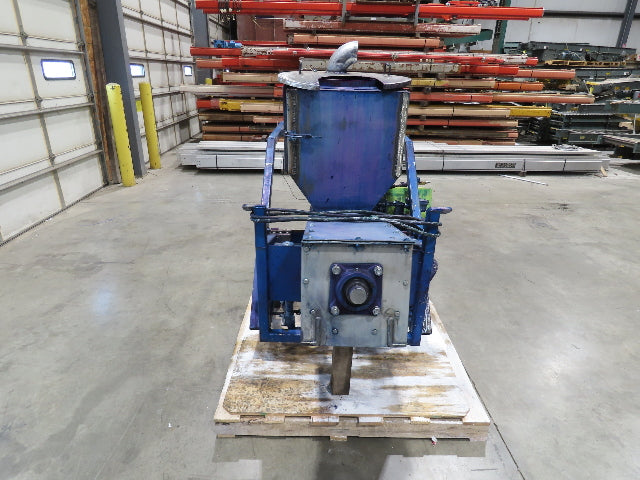 Portable Screw Auger Dry Bulk Feed Hopper Manual Push Cart 115/230V 1PH