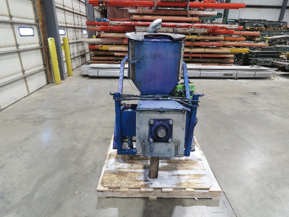 Portable Screw Auger Dry Bulk Feed Hopper Manual Push Cart 115/230V 1PH