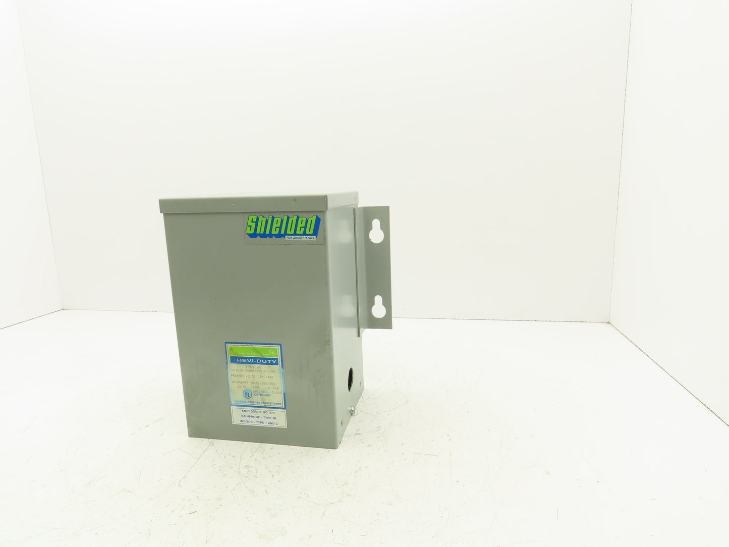 Hevi Duty HS1F1.5AS Stepdown Transformer 1.5kVA 1Ph HV 240/480v LV 120/240v