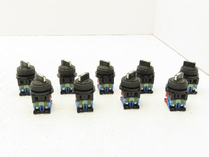 Fuji Electric 2-Position Switch 30mm 250V 6A Lot of 9