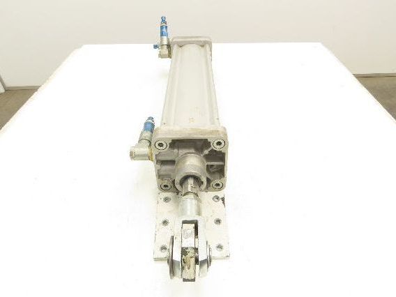 Festo DNU-100-390-PPV-A Pneumatic Air Cylinder 100mm Bore 390mm Stroke Clevis Mt