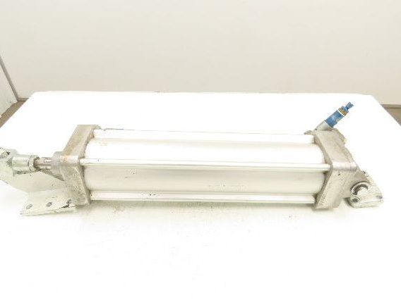 Festo DNU-100-390-PPV-A Pneumatic Air Cylinder 100mm Bore 390mm Stroke Clevis Mt