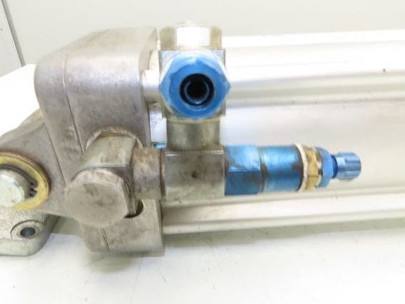 Festo DNU-100-390-PPV-A Pneumatic Air Cylinder 100mm Bore 390mm Stroke Clevis Mt