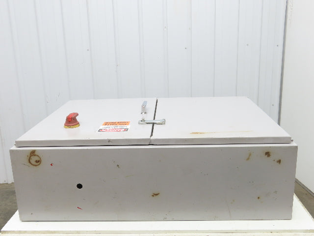 E-Box DW304210N12 Electrical Enclosure Wall Mount Dual Door 30x42x10" 40A Switch