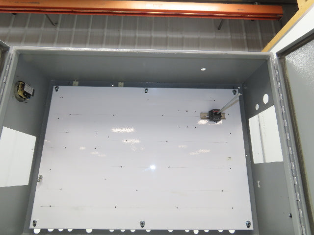 E-Box DW304210N12 Electrical Enclosure Wall Mount Dual Door 30x42x10" 40A Switch