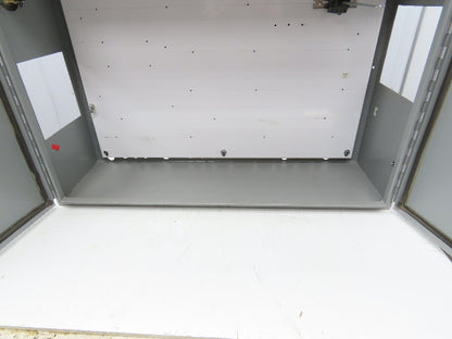 E-Box DW304210N12 Electrical Enclosure Wall Mount Dual Door 30x42x10" 40A Switch