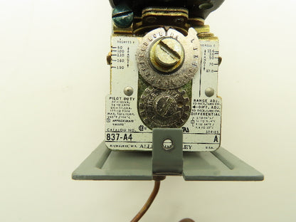 Allen Bradley Bulletin 837-A4 Temperature Control Switch 60-190F AC/DC Lot of 3