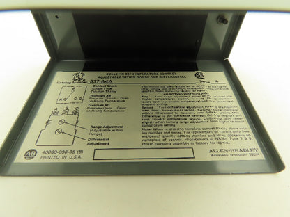 Allen Bradley Bulletin 837-A4 Temperature Control Switch 60-190F AC/DC Lot of 3