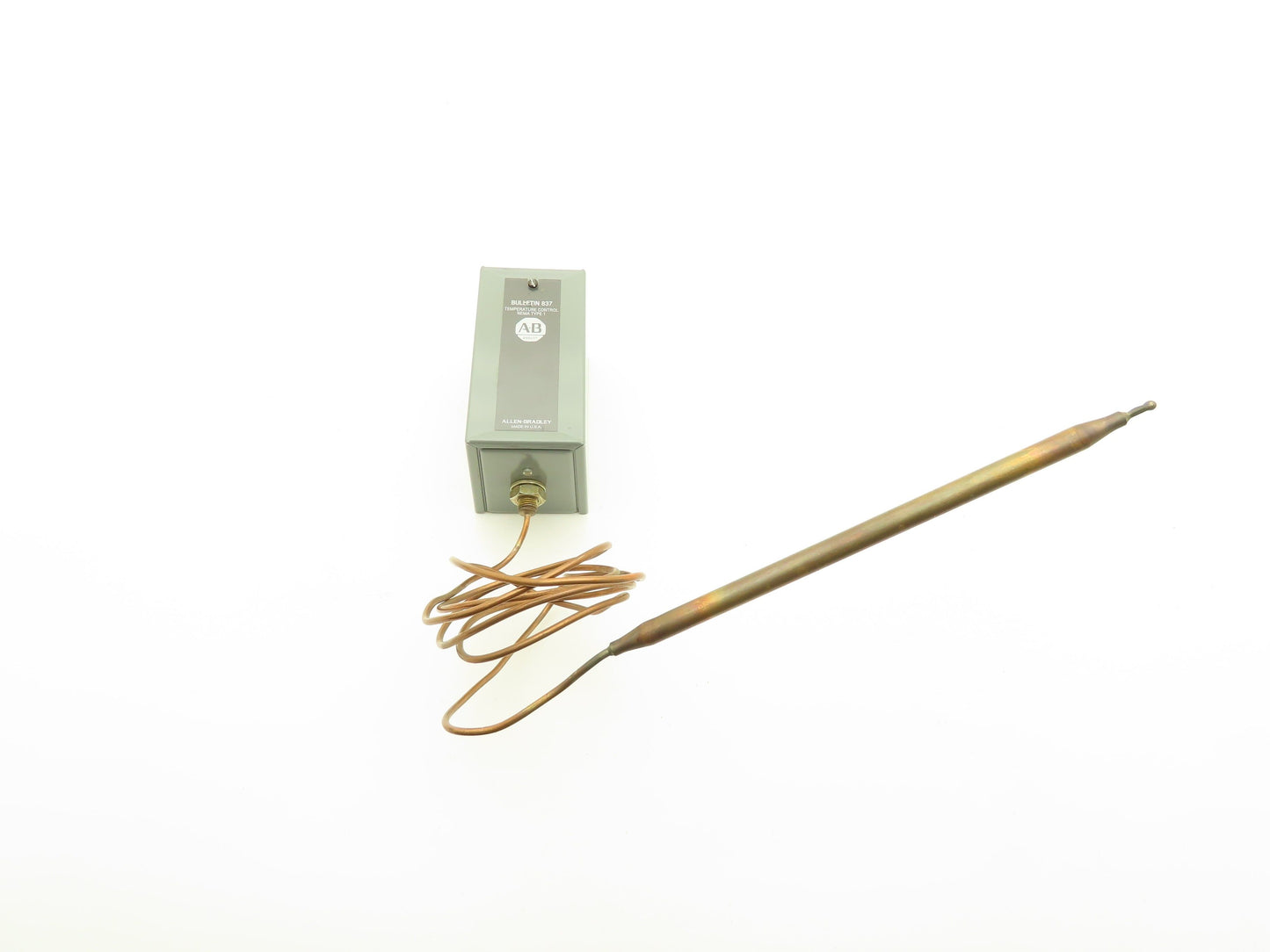 Allen Bradley Bulletin 837-A4 Temperature Control Switch 60-190F AC/DC Lot of 3