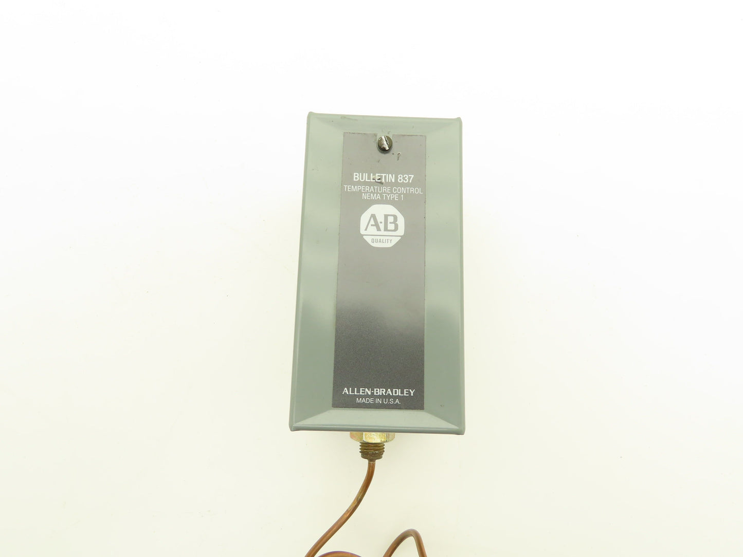 Allen Bradley Bulletin 837-A4 Temperature Control Switch 60-190F AC/DC Lot of 3