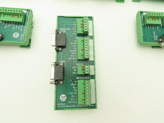 Allen Bradley 1771HTR Resolver Termination Panel Lot of 9