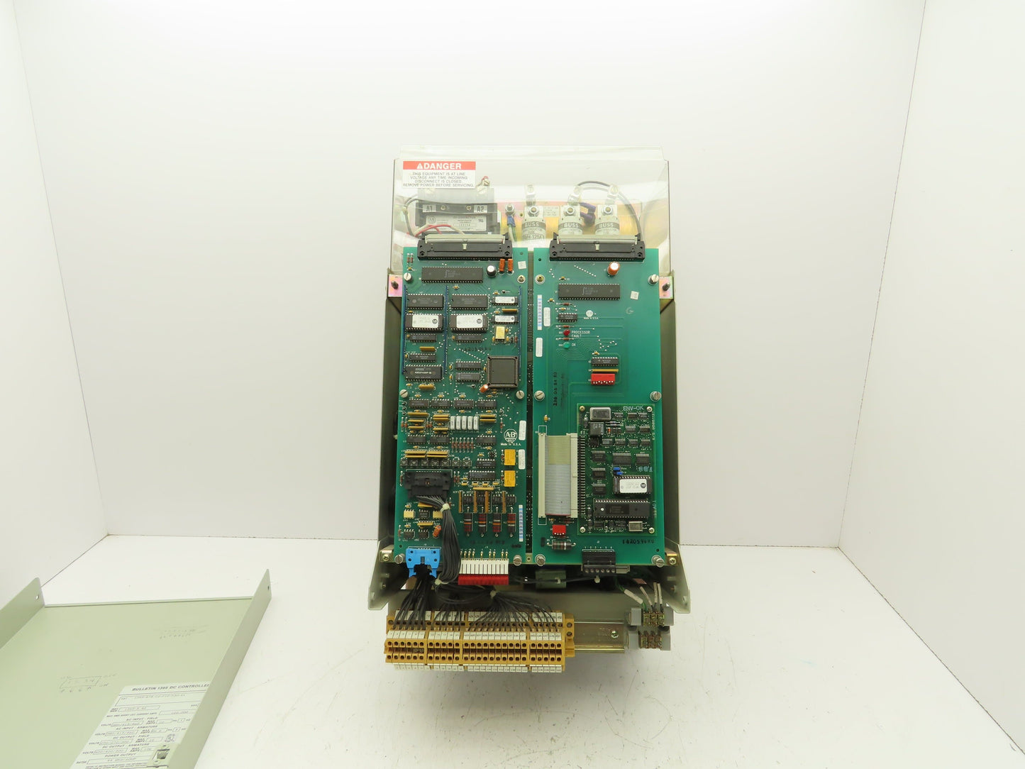 Allen Bradley 1395-B74-C2-P10-P50-X1 DC Controller Drive 60HP 500VDC 106A Ser B