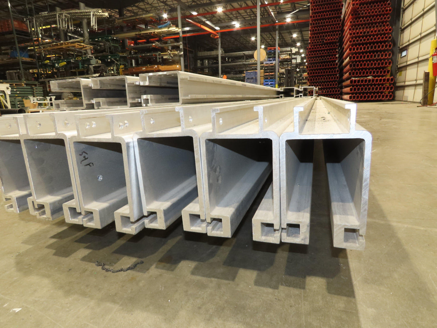 Knight RAD7500 1/2 Ton Aluminum Bridge Crane Suspension Rail System 100' Runway