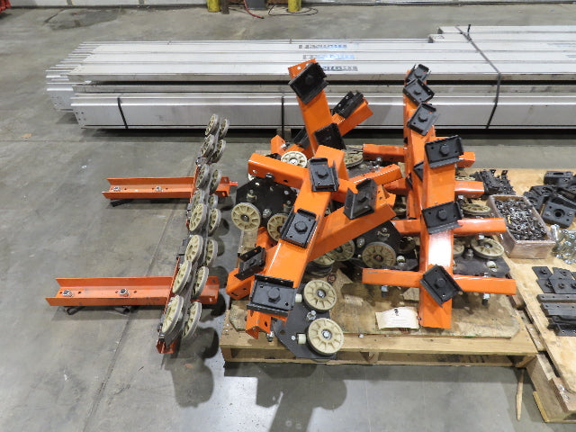 Knight RAD7500 1/2 Ton Aluminum Bridge Crane Suspension Rail System 100' Runway