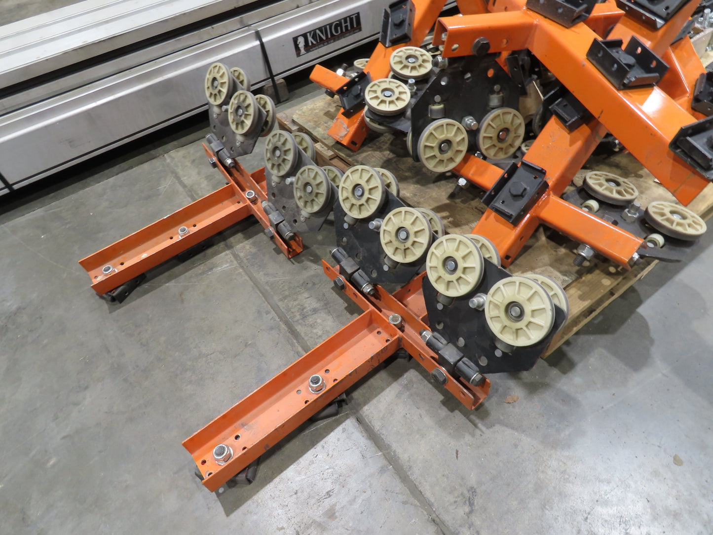 Knight RAD7500 1/2 Ton Aluminum Bridge Crane Suspension Rail System 100' Runway