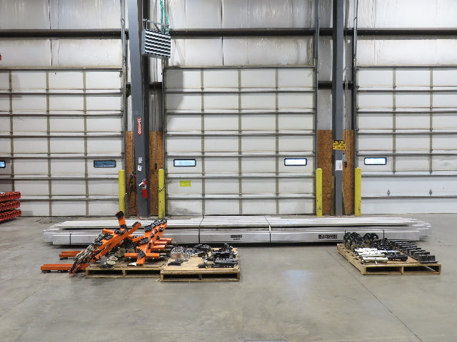 Knight RAD7500 1/2 Ton Aluminum Bridge Crane Suspension Rail System 100' Runway