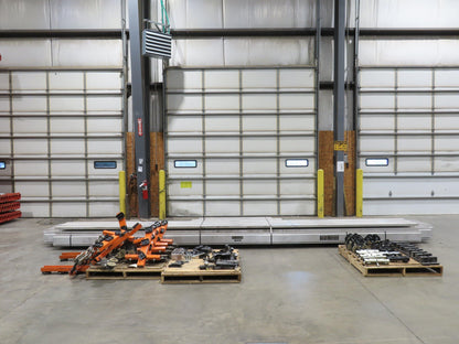 Knight RAD7500 1/2 Ton Aluminum Bridge Crane Suspension Rail System 100' Runway